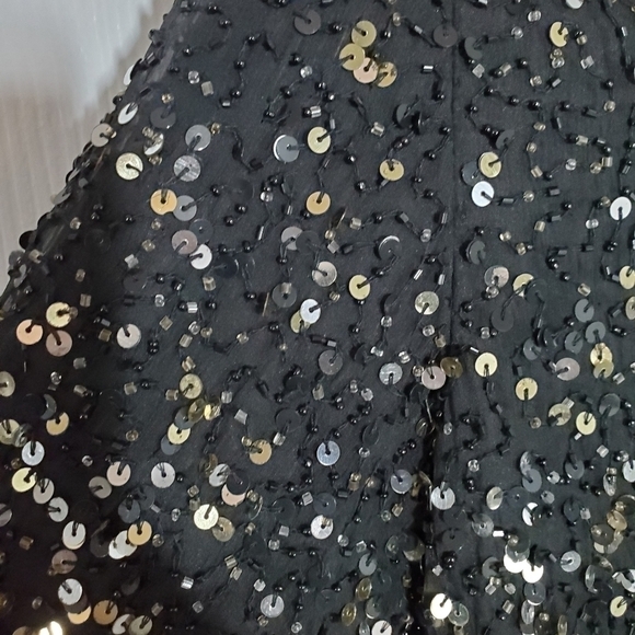 SCALA Vintage Sparkly Top with Shoulder Pads - Picture 5 of 15